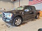 2021 Ford F150 Supercrew Black vin: 1FTFW1ED6MFB76497