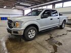 2018 Ford F150 Supercrew Silver vin: 1FTFW1EG7JKF43162