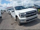 2024 Ford F-150 Lariat White vin: 1FTFW5L58RFA80333