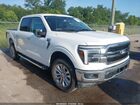 2025 Ford F-150 Lariat White vin: 1FTFW5L81SFB29372