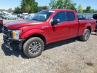 2018 Ford F150 Super Cab Red vin: 1FTFX1E52JKD44726