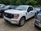 2021 Ford F150 Super Cab White vin: 1FTFX1E52MKF14166