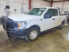 2019 Ford F150 Super Cab White vin: 1FTFX1E56KKE41347