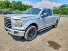 2016 Ford F150 Super Cab Silver vin: 1FTFX1EF5GFC04289