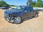 2017 Ford F150 Super Cab Blue vin: 1FTFX1EF8HFC78453