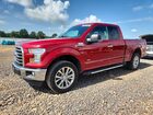 2016 Ford F150 Super Cab Red vin: 1FTFX1EG9GKF49230