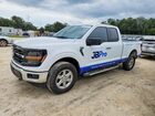 2025 Ford F150 Xlt White vin: 1FTFX3L55SKF57153