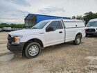 2018 Ford F150 White vin: 1FTMF1CB7JKF27753