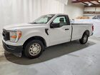 2021 Ford F150 White vin: 1FTMF1CB9MKD02447