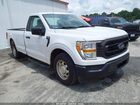 2021 Ford F-150 Xl White vin: 1FTMF1CBXMKD87864