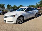 2016 Chevrolet Impala Ls White vin: 1G11Z5SA3GU156378