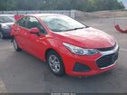 2019 Chevrolet Cruze Ls Red vin: 1G1BC5SM1K7100706