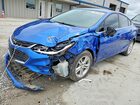 2018 Chevrolet Cruze Lt Blue vin: 1G1BE5SM2J7238716