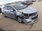 2018 Chevrolet Cruze Lt Auto Gray vin: 1G1BE5SM4J7143848