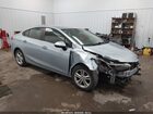 2018 Chevrolet Cruze Lt Auto Серебряный vin: 1G1BE5SM4J7217821