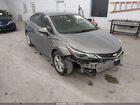2018 Chevrolet Cruze Lt Auto Gray vin: 1G1BE5SM8J7140340