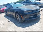 2016 Chevrolet Camaro 1lt Black vin: 1G1FB1RS4G0157726