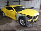 2017 Chevrolet Camaro 1lt Yellow vin: 1G1FB1RX0H0102882