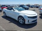 2019 Chevrolet Camaro 1lt White vin: 1G1FB3DS1K0154018