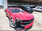 2021 Chevrolet Camaro Rwd  2lt Red vin: 1G1FD1RX9M0104103