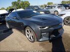 2016 Chevrolet Camaro 1ss Gray vin: 1G1FE1R71G0135637