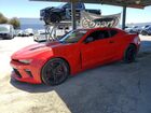 2018 Chevrolet Camaro Ss Red vin: 1G1FE1R79J0161765