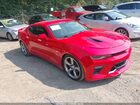 2018 Chevrolet Camaro 1ss Red vin: 1G1FF1R71J0122455