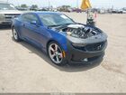 2021 Chevrolet Camaro Rwd  Lt1 Синий vin: 1G1FF1R72M0141875