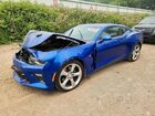 2018 Chevrolet Camaro Ss Blue vin: 1G1FF1R76J0106798
