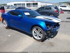 2018 Chevrolet Camaro 1ss Blue vin: 1G1FF1R79J0141643