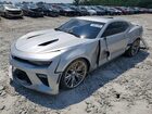 2017 Chevrolet Camaro Ss Silver vin: 1G1FH1R79H0128685
