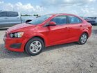 2016 Chevrolet Sonic Ls Red vin: 1G1JA5SHXG4150887