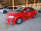 2018 Chevrolet Sonic Ls Red vin: 1G1JB5SH6J4110617