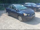 2016 Chevrolet Sonic Lt Auto Blue vin: 1G1JC5SH2G4179391