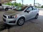 2016 Chevrolet Sonic Lt Серебряный vin: 1G1JC5SH7G4158178