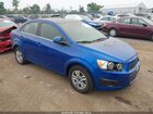 2016 Chevrolet Sonic Lt Auto Blue vin: 1G1JC5SHXG4162743