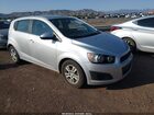2016 Chevrolet Sonic Lt Auto Silver vin: 1G1JC6SH2G4147689
