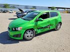 2016 Chevrolet Sonic Lt Green vin: 1G1JC6SH5G4165961