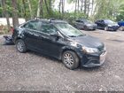 2017 Chevrolet Sonic Lt Auto Черный vin: 1G1JD5SB6H4144590