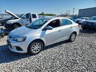 2017 Chevrolet Sonic Lt Silver vin: 1G1JD5SH8H4154719