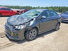 2018 Chevrolet Sonic Lt Charcoal vin: 1G1JD5SH8J4111858
