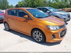 2017 Chevrolet Sonic Lt Auto Orange vin: 1G1JD6SB2H4172098
