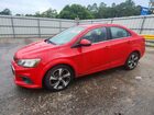 2017 Chevrolet Sonic Premier Red vin: 1G1JF5SB7H4120809