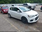 2017 Chevrolet Sonic Lt Auto Белый vin: 1G1JG6SH8H4159092