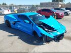 2020 Chevrolet Corvette Stingray Rwd  1lt Синий vin: 1G1Y62D46L5117527