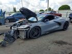 2021 Chevrolet Corvette Stingray 1lt Gray vin: 1G1YA2D43M5122152