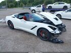 2017 Chevrolet Corvette Stingray White vin: 1G1YB2D71H5111132