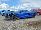 2021 Chevrolet Corvette Stingray 2lt Blue vin: 1G1YB3D42M5100663