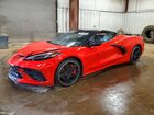 2021 Chevrolet Corvette Stingray 2lt Red vin: 1G1YB3D48M5113580