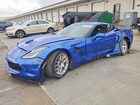2019 Chevrolet Corvette Grand Sport 2lt Blue vin: 1G1YY2D79K5120859